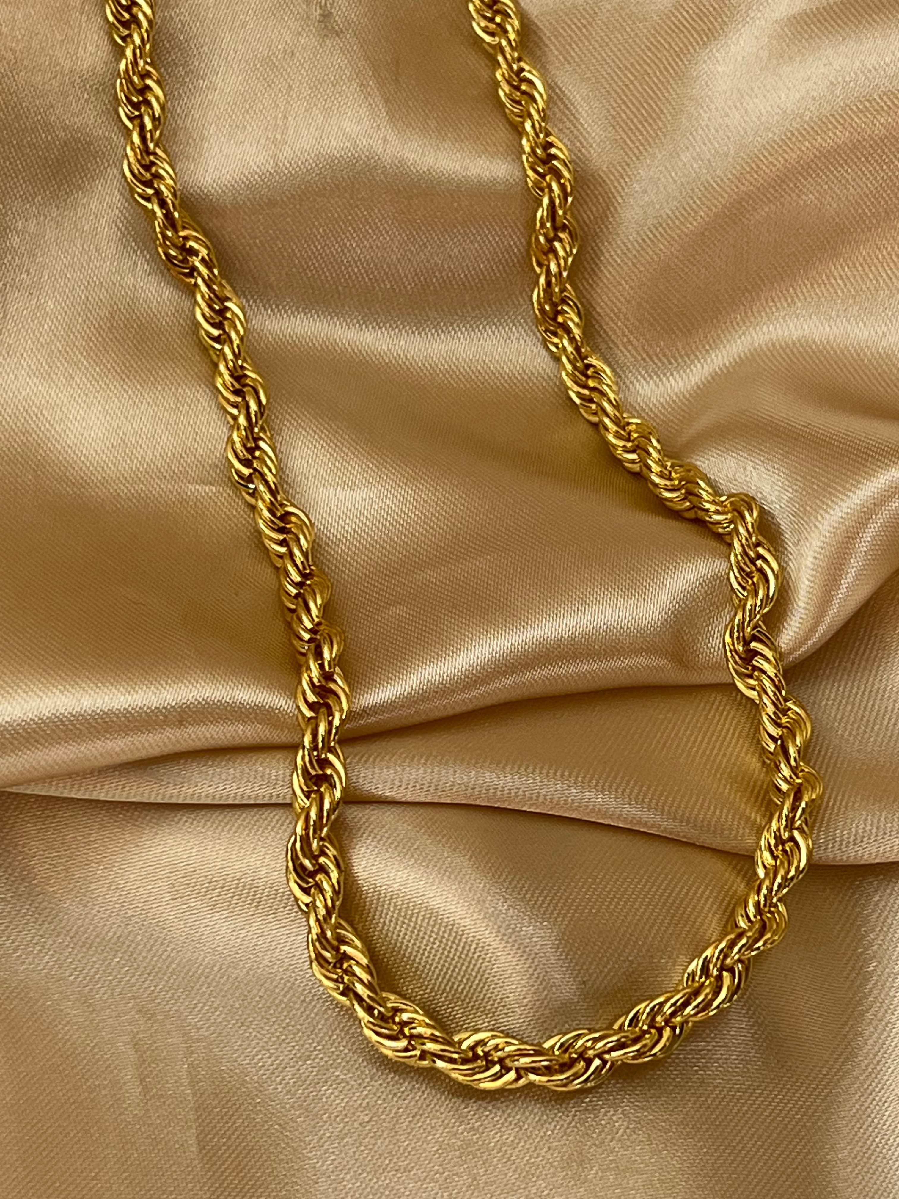 Collar trenzada grande, vista principal